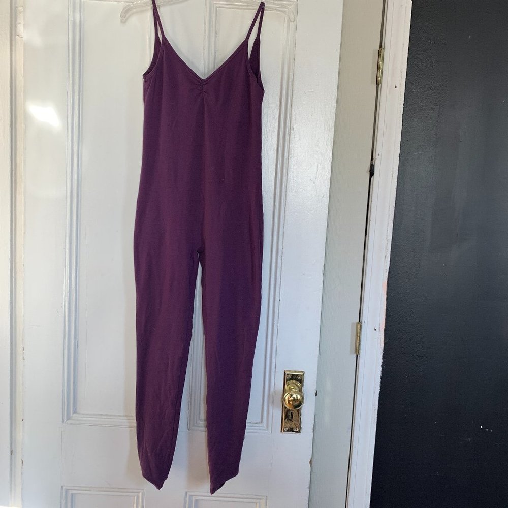 American Apparel Purple Catsuit